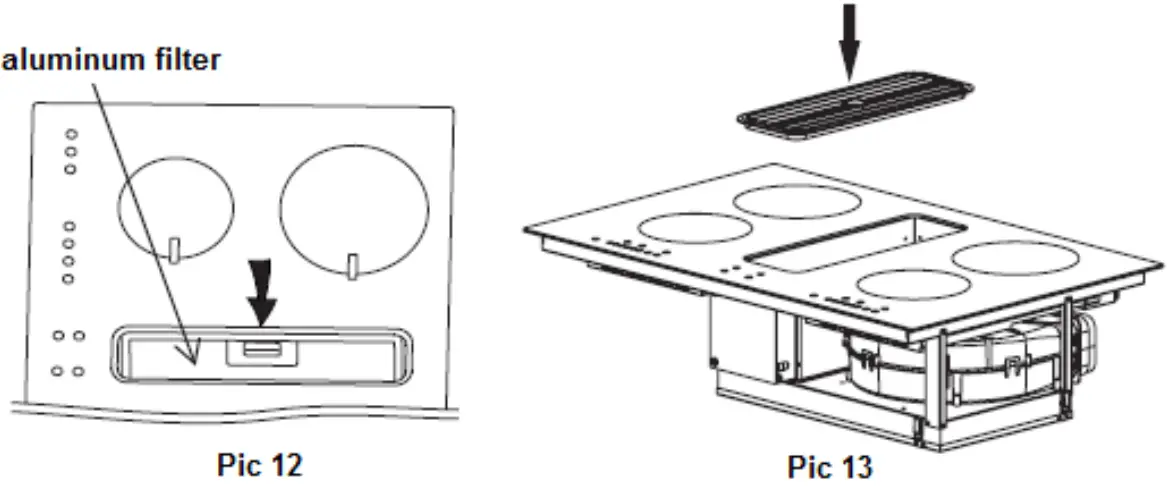 COOKOLOGY CIHDD800 Air Suction and Induction Cooktop - Fig 16