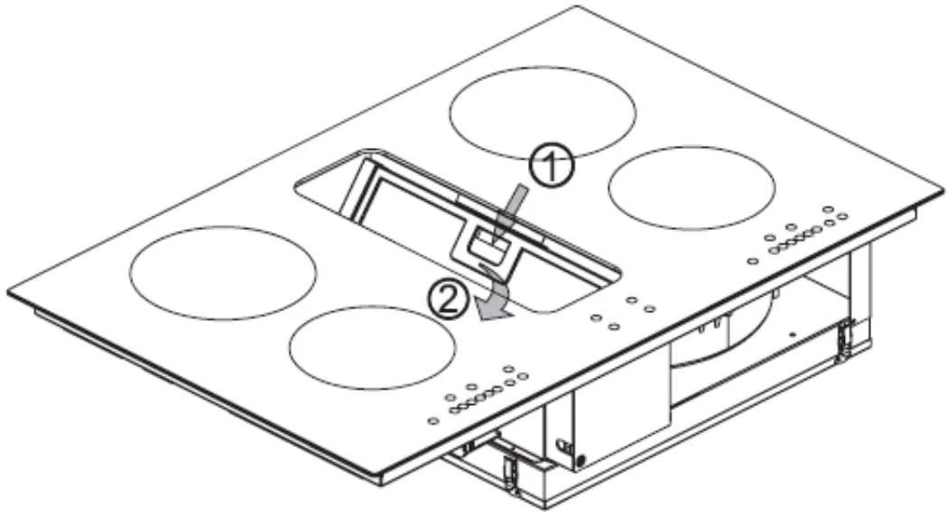 COOKOLOGY CIHDD800 Air Suction and Induction Cooktop - Fig 22