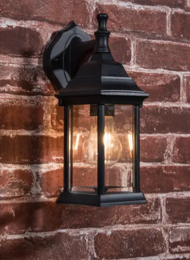 QUOIZEL-PNT8306MBK-and-PNT8406MBK-LED-Black-Outdoor-Wall-Lantern-PRODUCT
