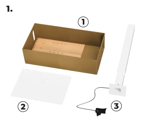 SELKA MAHTUVA Height Adjustable Desk - TABLE