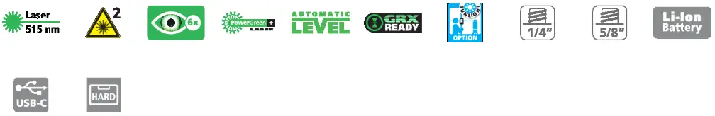 Laserliner PocketCross Laser 2G Line Laser - icon