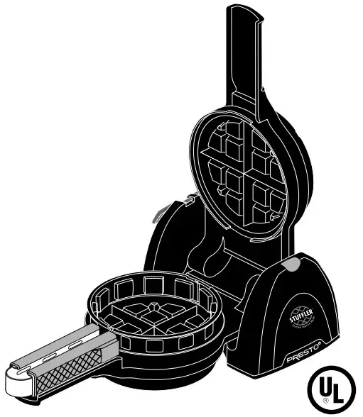 PRESTO Stuffler Stuffed Waffle -