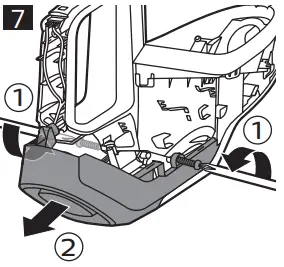 PHILIPS FC6725 SpeedPro Cordless Stick Vacuum Cleaner-7