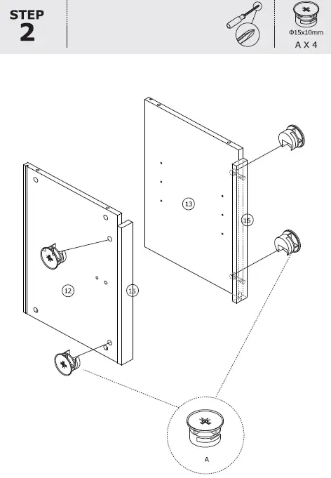COSTWAY HV10085BK TV Stand-6