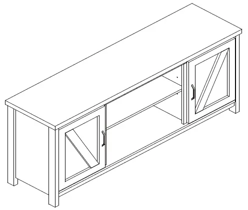 COSTWAY HV10085BK TV Stand