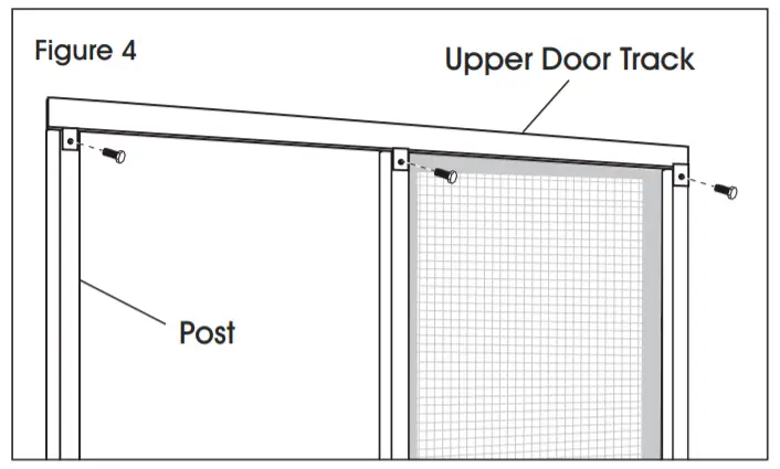 ULINE Wire Security Room Sliding Door - FIG9
