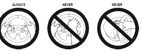 Thrustmaster T150 RS Racing Wheel with PS5 games - 3