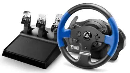 Thrustmaster T150 RS Racing Wheel with PS5 games