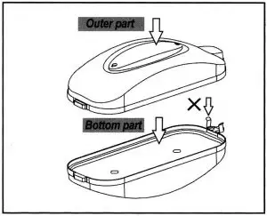 FIG 13 Cleaning the lid