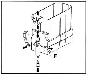 FIG 9 Disassembling the tap assembly