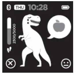 Dino feeding function