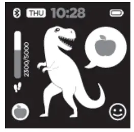 Dino feeding function