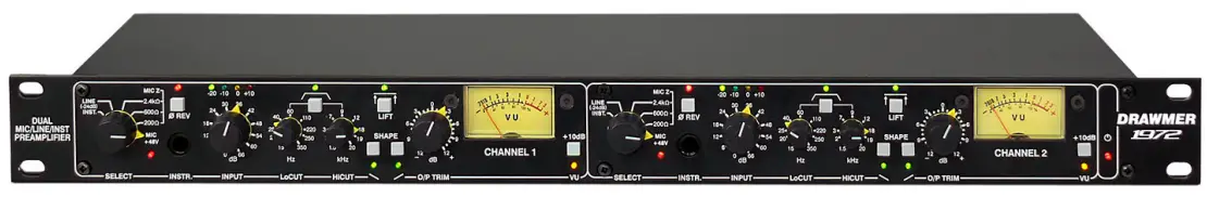 thomann Drawmer 1972 Dual Mic Line & Instrument Pre-Amplifier - fig 11