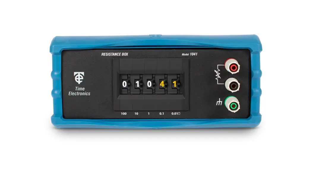 Time Electronics 1041 Resistance Decade Box Instruction Manual Time Electronics 1041 Resistance Decade Box Instruction Manual