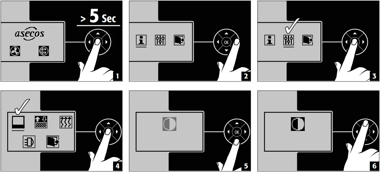 UFA.025.030 - SET DISPLAY CONTRAST