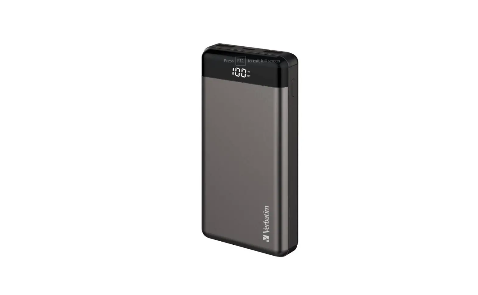 Verbatim Vappp110 20000mah 66w Power Pack User Manual