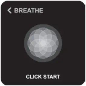 CANYON SW-78 Smartwatch - Breathing training