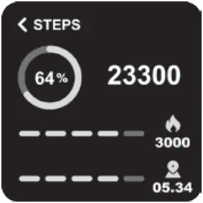 CANYON SW-78 Smartwatch - Daily activities 2