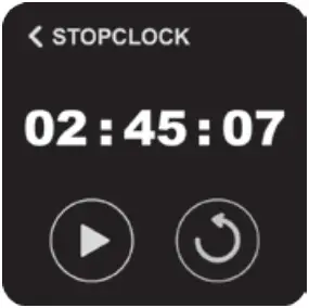 CANYON SW-78 Smartwatch - Stopwatch