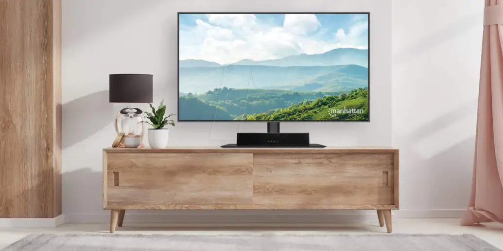 Manhattan 462297 Height Adjustable Tv Mount Stand Instructions