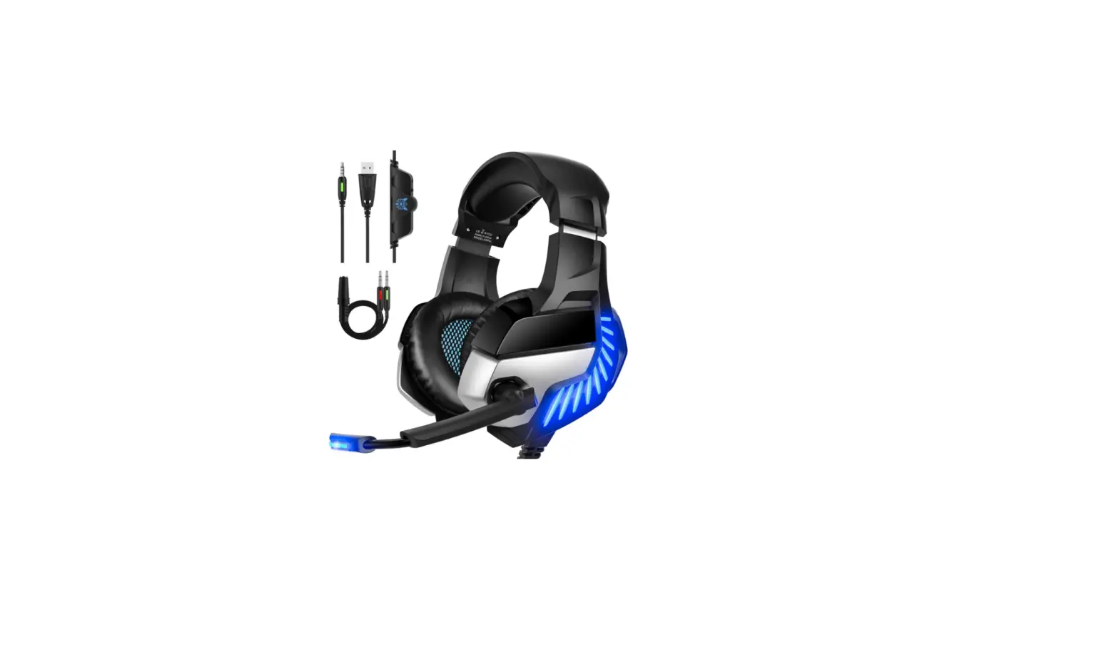 Onikuma Gaming K5 Pro Audio Jack Over Ear Headset With Microphone Instruction Guide