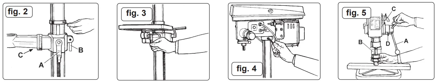 SEALEY PDM Series 16-Speed Premier Floor Pillar Drill 1610mm - fig 2