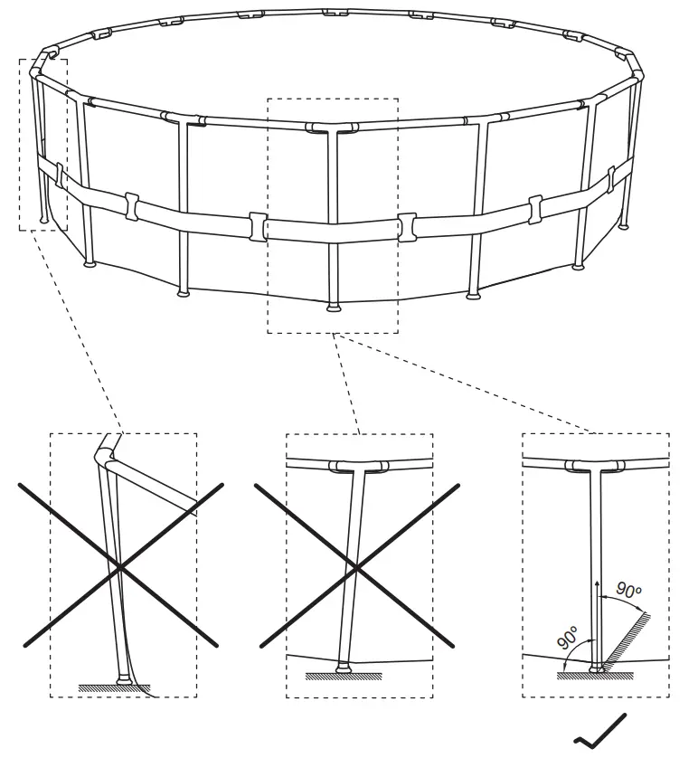 Bestway 5617WE Steel Pro MAX 15 x 42 Above Ground Pool Set fig 2