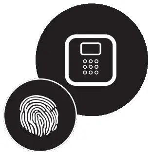 PYRAMID 9600 TimeTrax Elite Bio ek Biometric Time Clock System - icon 1