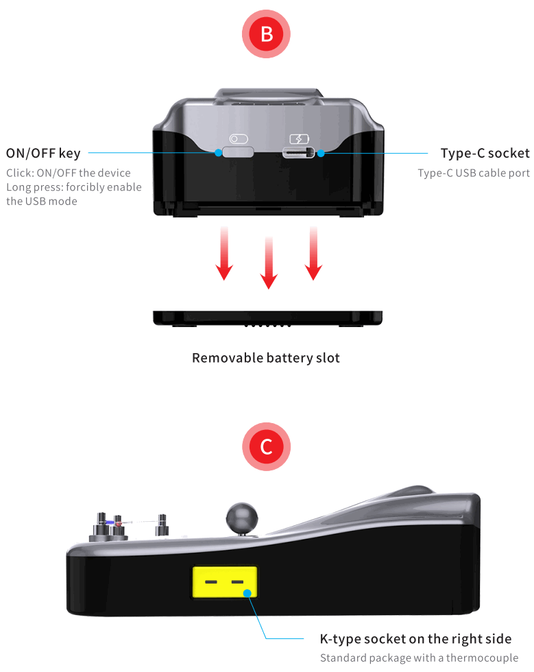 AiXun DT01 Smart Digital Display Thermometer - Fig3