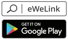 SONOFF TH Origin Elite Smart Temperature and Humidity Monitoring Switch User Manual - Google Play store Logo