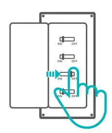SONOFF TH Origin Elite Smart Temperature and Humidity Monitoring Switch User Manual - Power off