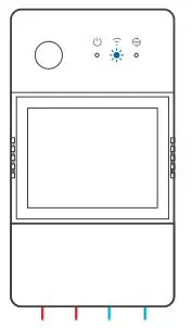 SONOFF TH Origin Elite Smart Temperature and Humidity Monitoring Switch User Manual - Power on