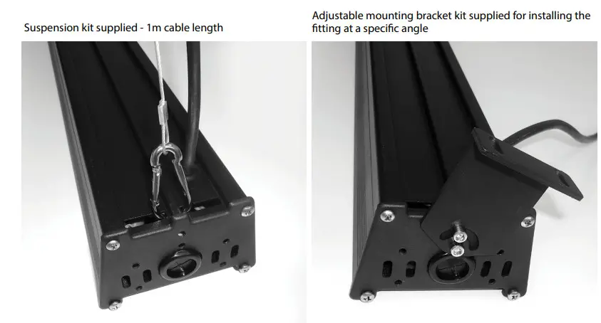 Eterna HBAYLIN 150W Linear LED High Bay With 90 Degree Lens - Figure 2