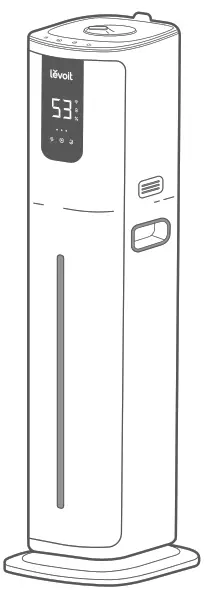 levoit OasisMist1000S Smart Ultrasonic Cool Mist Tower Humidifier