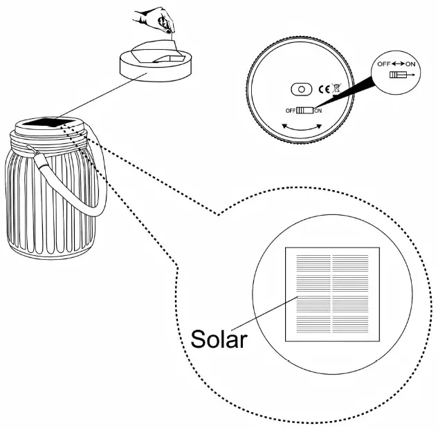 LeuchtenDireckt 19880-00 Solar LED Garden Light - 1