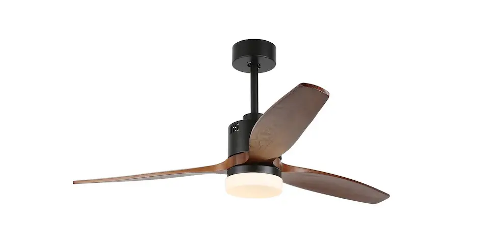 Bella Depot Dc5206 52-in Black Indoor Classic Downrod Led Ceiling Fan Instruction Manual