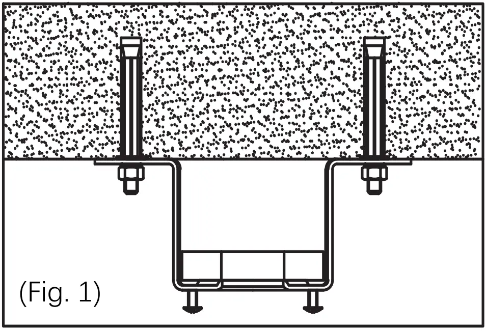 INSTALL THE MOUNTING BRACKET
