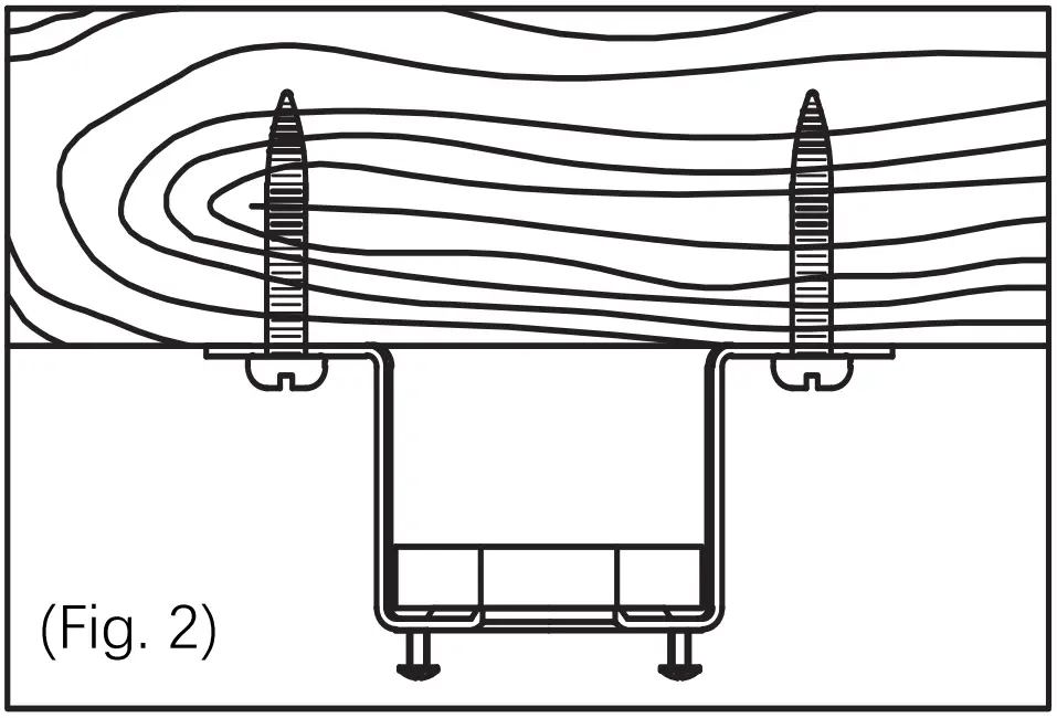 INSTALL THE MOUNTING BRACKET