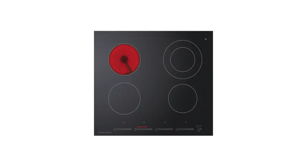 Fisher Paykel Ce244dtb1 Electric Cooktop, 24 Inch User Guide