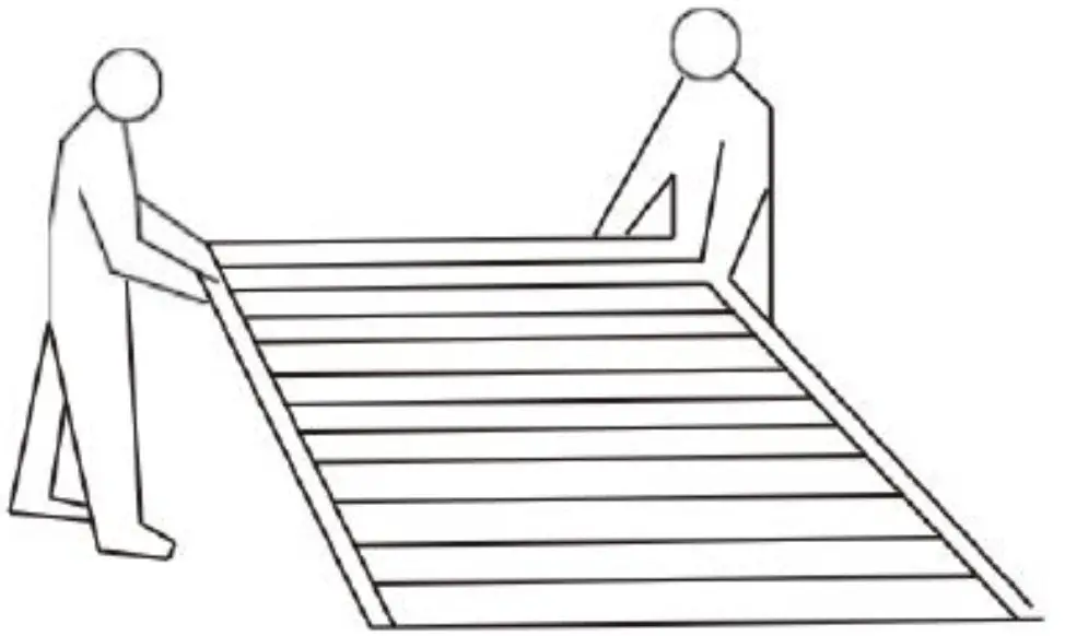 HANOVER 986CF0102-CDR 39-Inch Wooden Portable Cold Frame Mini-Greenhouse - 2