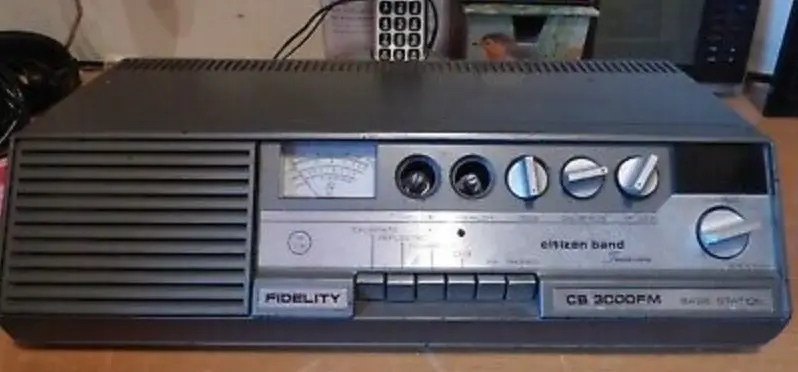 Fidelity Cb-3000fm 40 Channel Fm Transceiver Base Station Owner's Manual