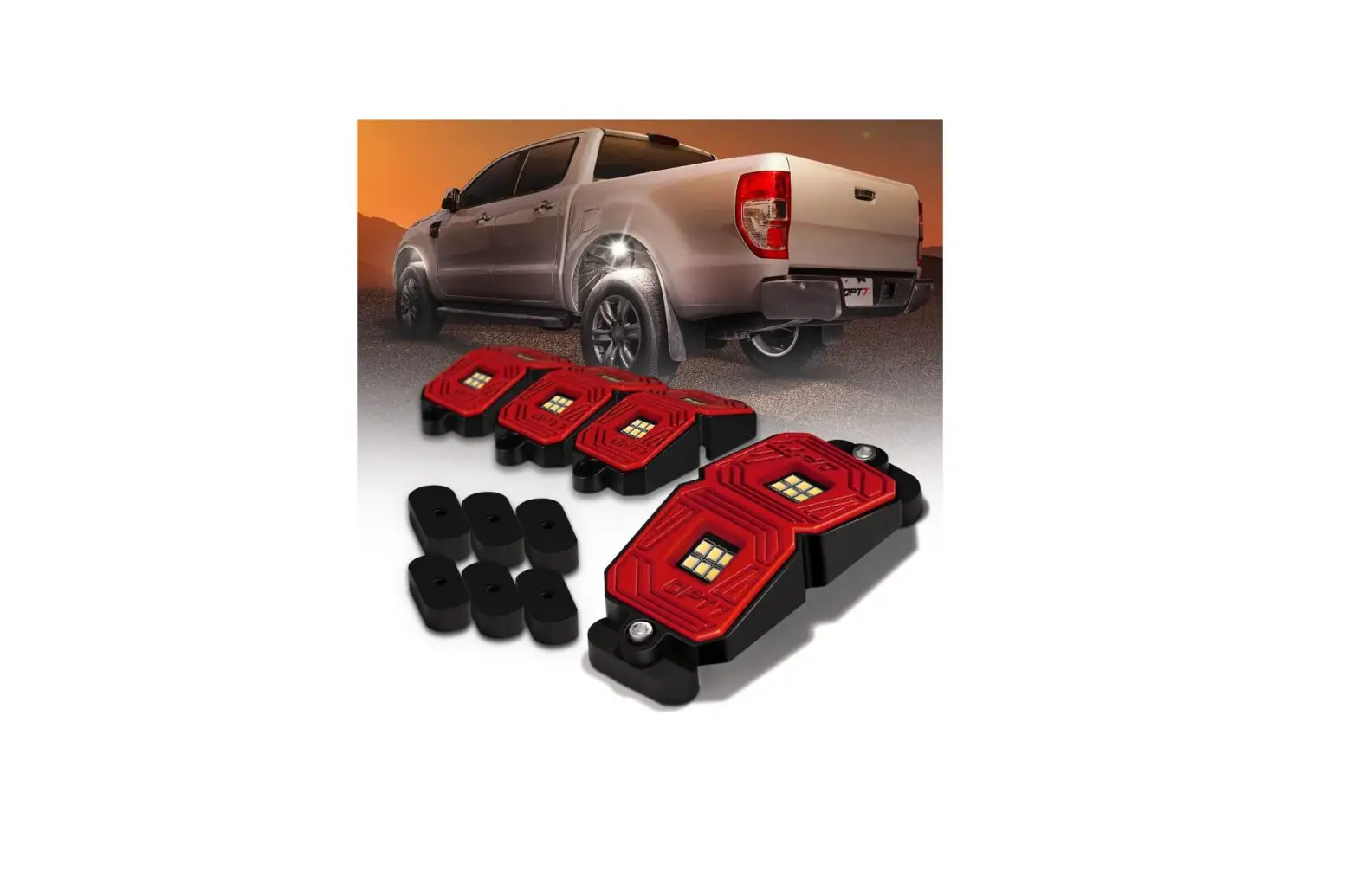 Opt7 Aura Photon White Rock Light Kit Instruction Manual