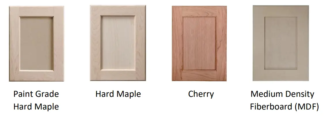 Surfaces-CARFPOAK1322-13-Inch-W-x-22-Inch -Red-Oak-Unfinished-Base-Cabinet-Door-FIG-1