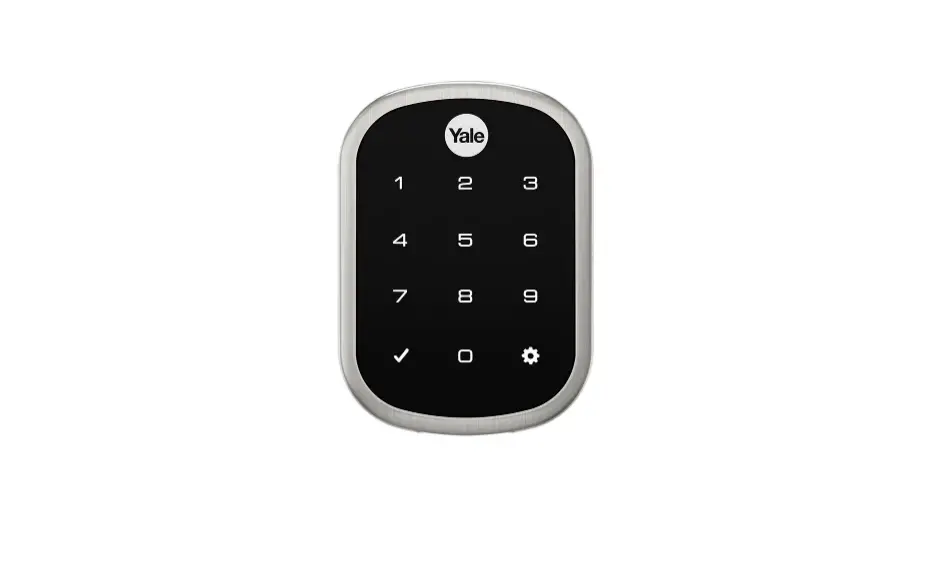 Yale Locks & Hardware Yale Real Living Assure Lock Sl Key Free Touchscreen Deadbolt Yrd256-zw2 Manual