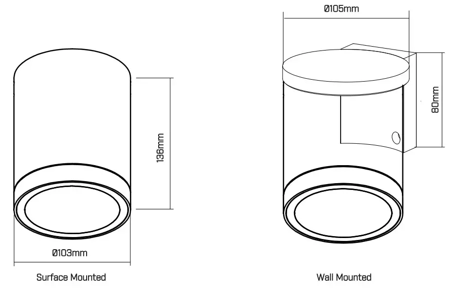 MONDOLUX MO13 Corelli Mini Wall Washer - fig 1