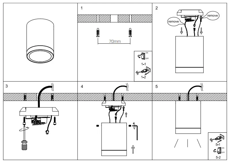 MONDOLUX MO13 Corelli Mini Wall Washer - fig 2