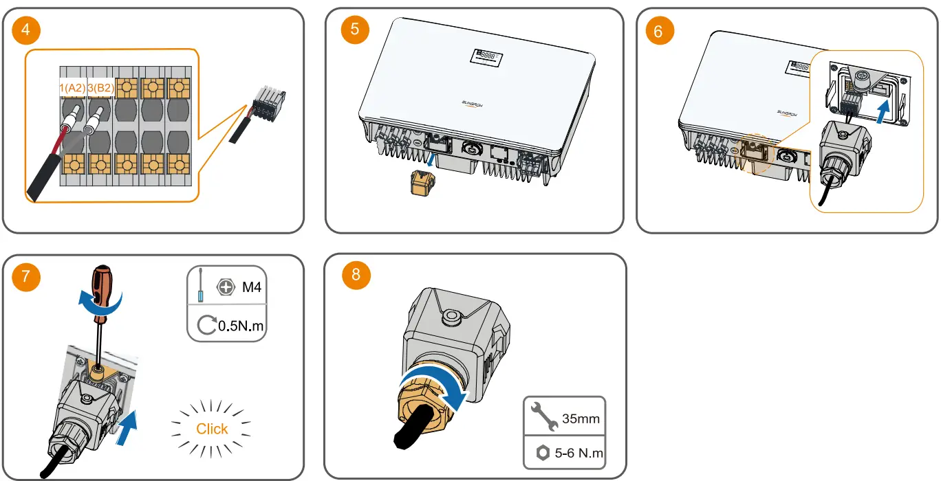 SUNGROW SG5.0RS-ADA G3 8kW Single Phase Inverter - fig 16