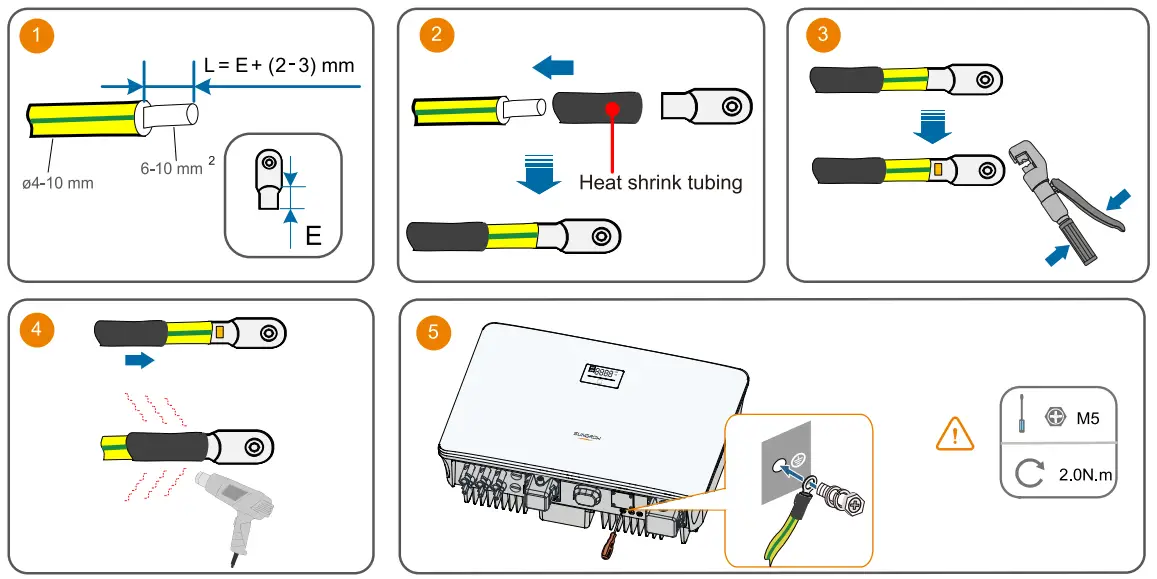 SUNGROW SG5.0RS-ADA G3 8kW Single Phase Inverter - fig 6
