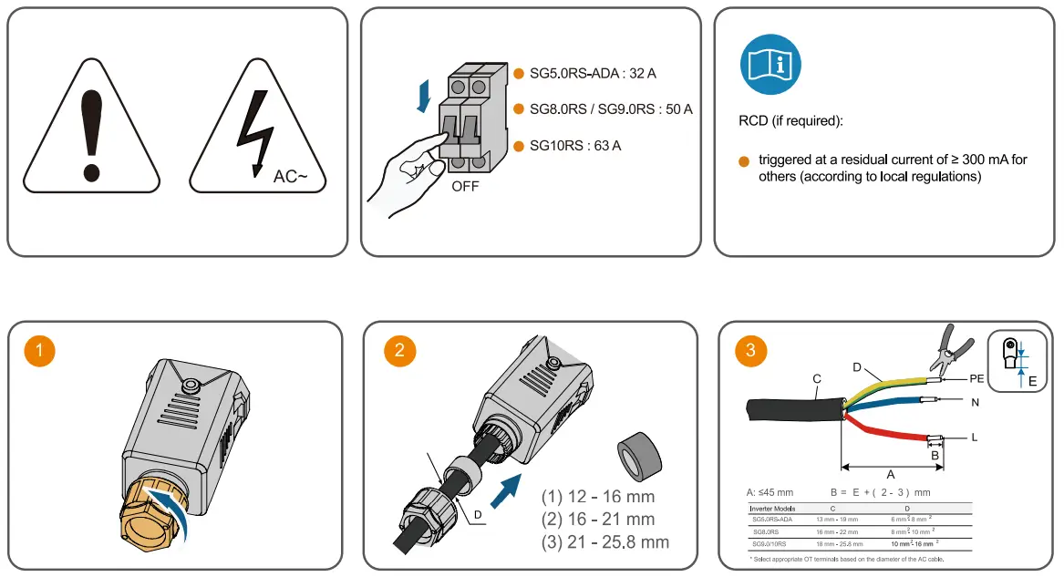 SUNGROW SG5.0RS-ADA G3 8kW Single Phase Inverter - fig 7