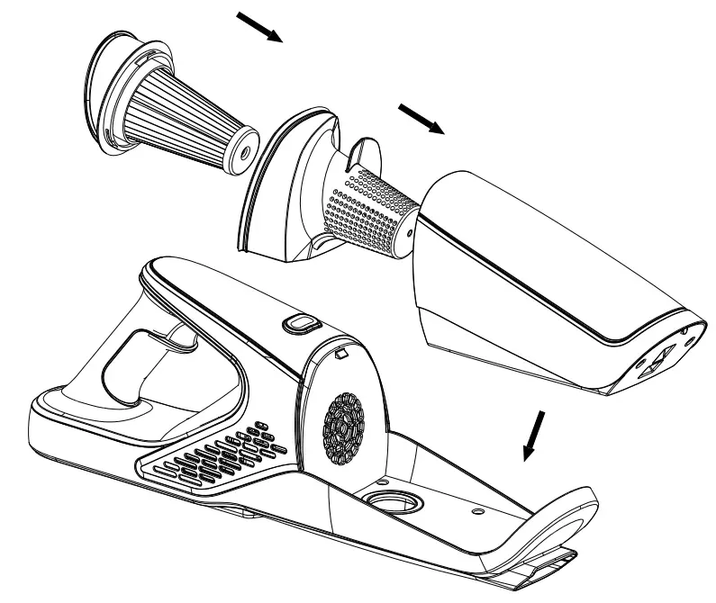 beko VRT 61814 VR Cordless Stick Vacuum Cleaner - fig 11